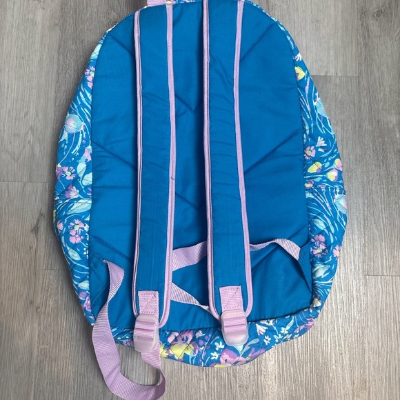Floral Blue Backpack - Picture 2 of 4
